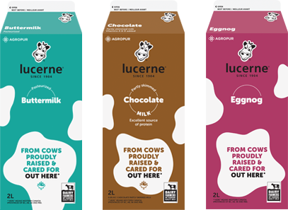 Lucerne* Flavoured Milks