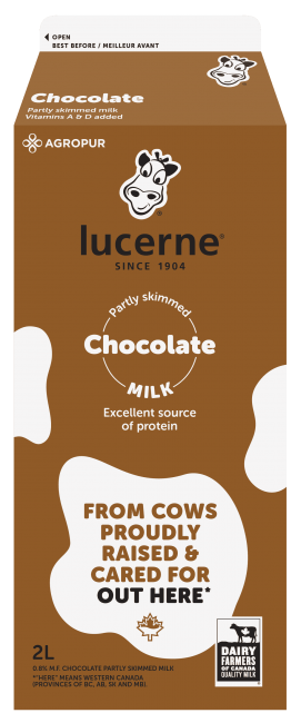 Lucerne 1% Partly Skimmed Chocolate Milk 2 Liters