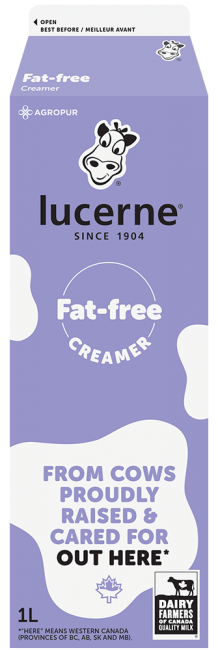 Lucerne 0% Fat Free Creamer 1 Liter
