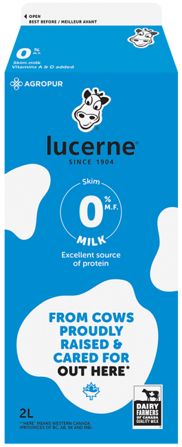 Lucerne 0% Skim Milk 2 Liters