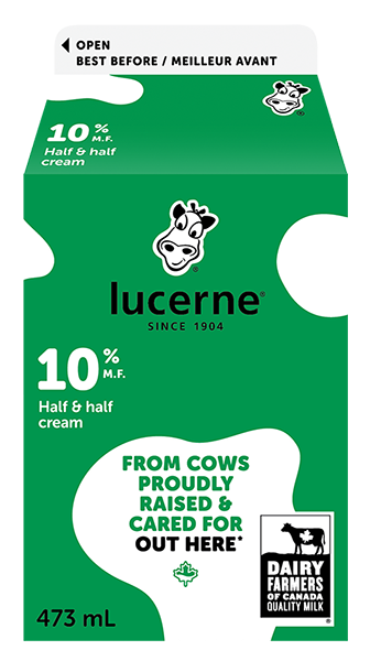 Lucerne 10% Half & Half Cream 473 Milliliters