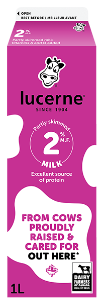 Lucerne 2% Partly Skimmed Milk 1 Liter